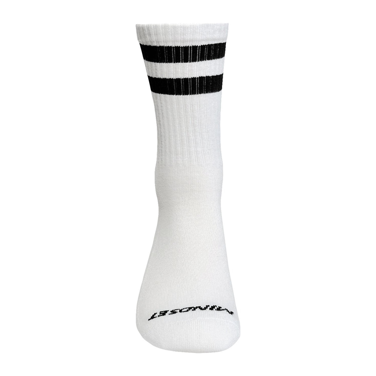 White Pilates Grip High Socks – Mindset Studio NYC