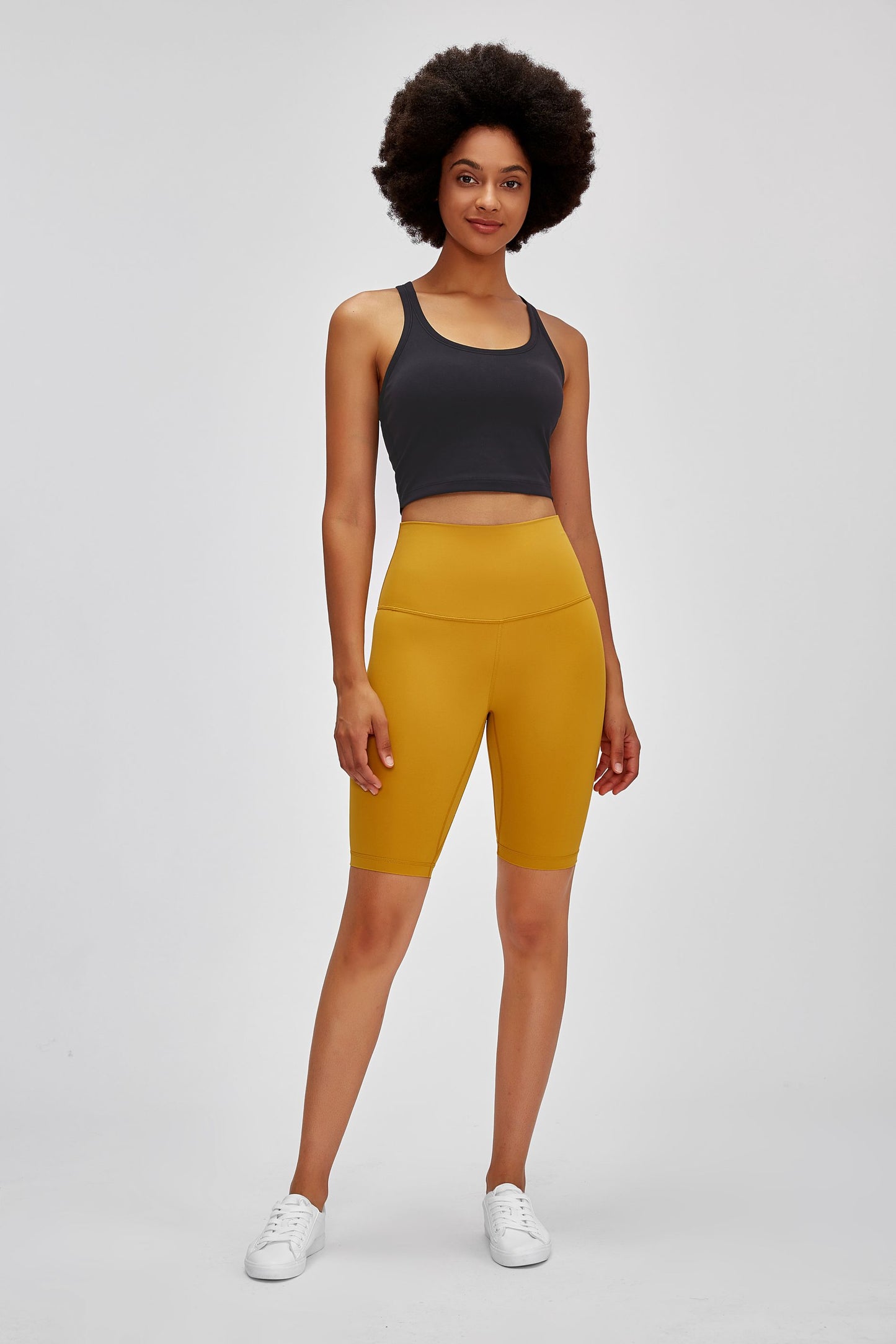 Racerback Cropped Tank Top