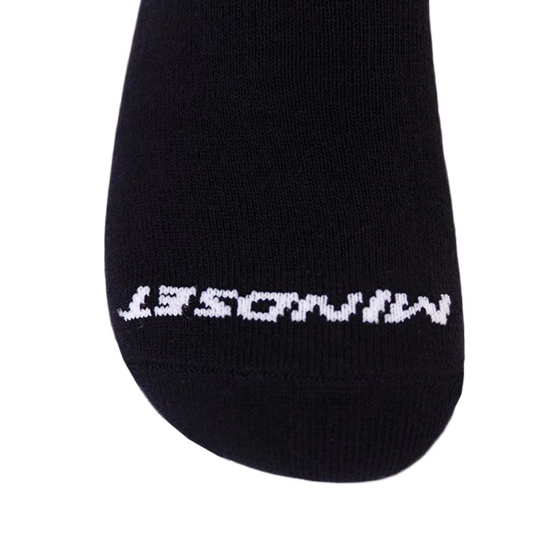 Black Pilates Grip High Socks