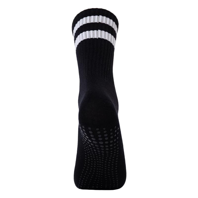 Black Pilates Grip High Socks