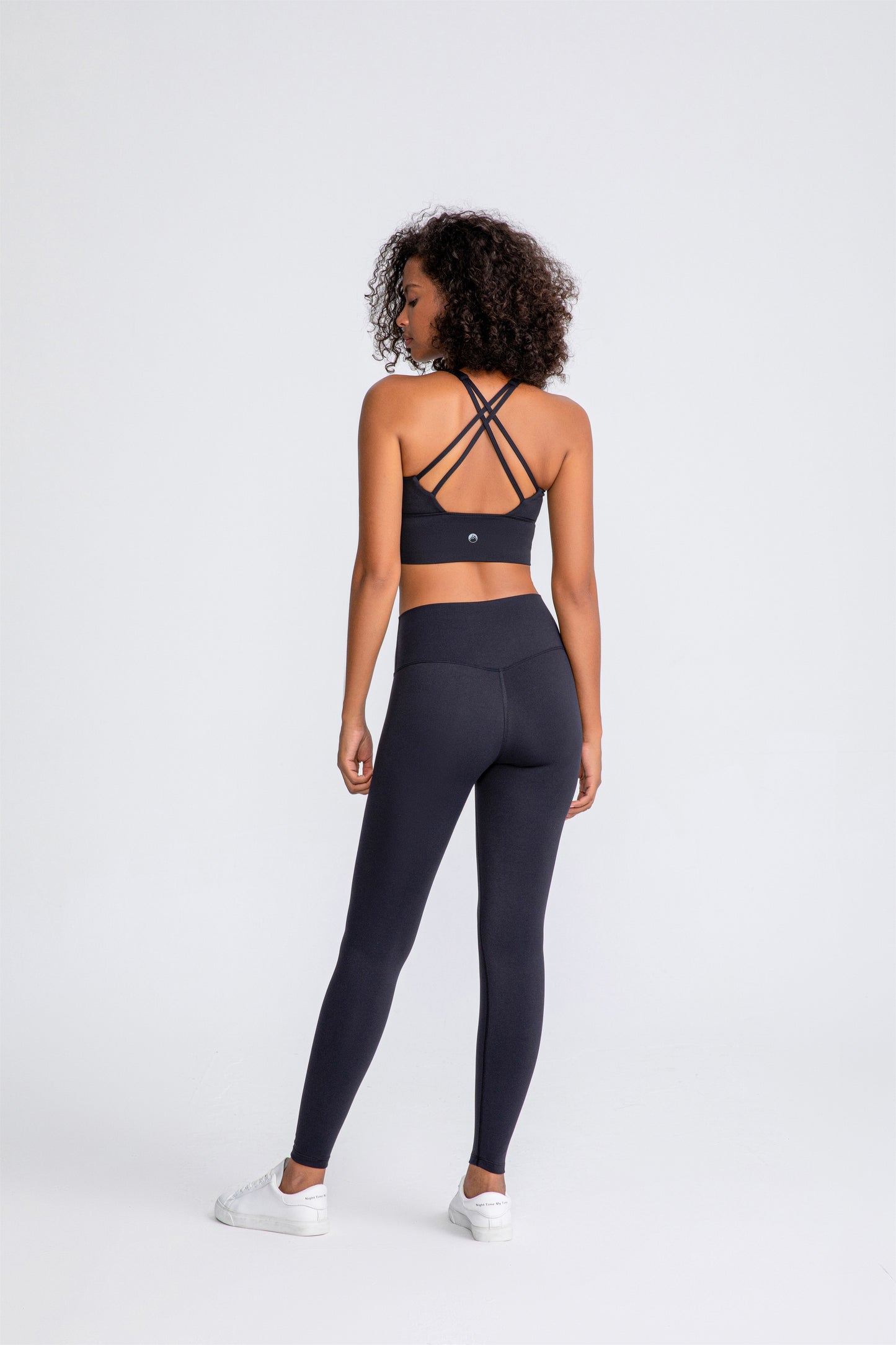 Strappy Open Back Sports Bra