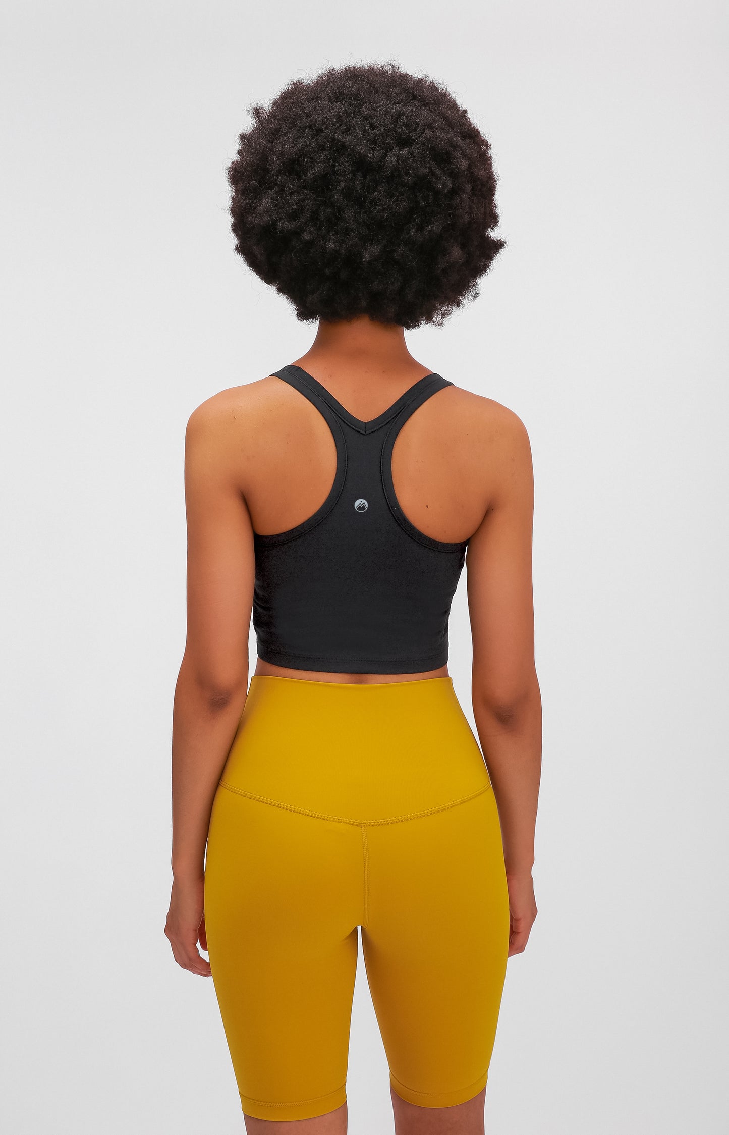 Racerback Cropped Tank Top