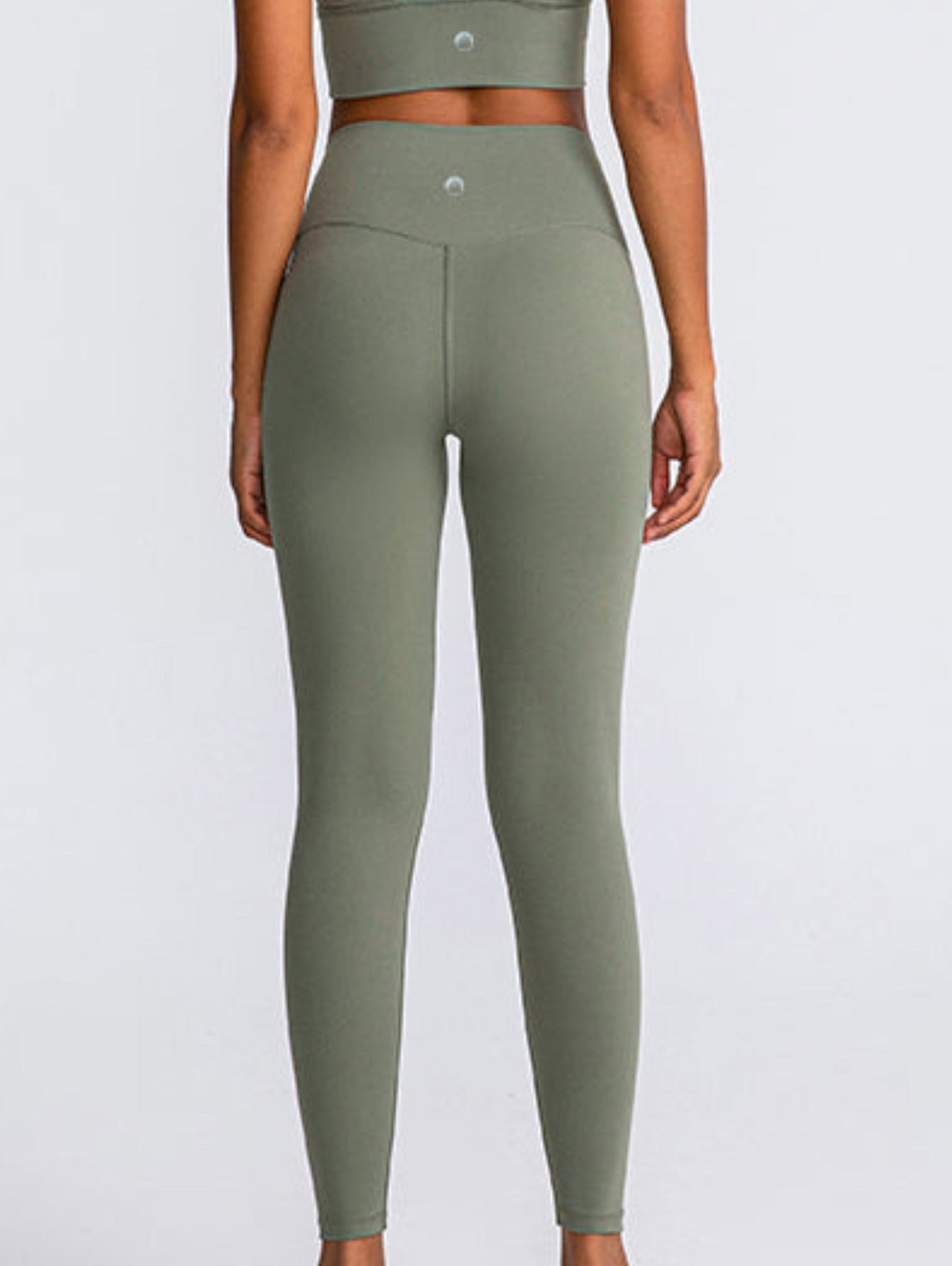 High Rise Long Leggings Pant Matching Set