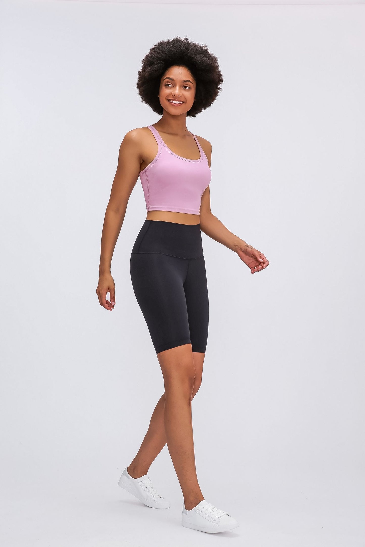 Racerback Cropped Tank Top