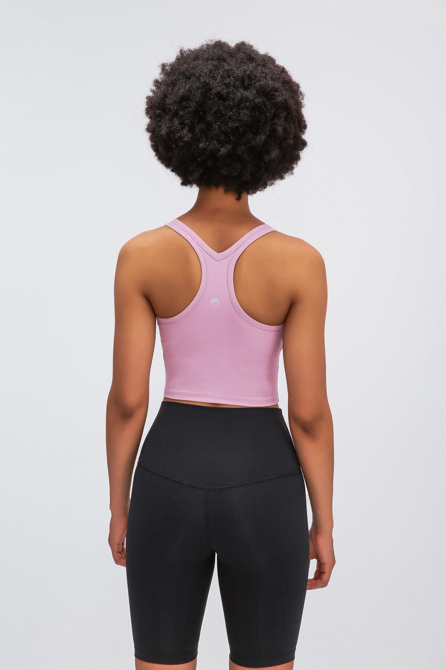 Racerback Cropped Tank Top