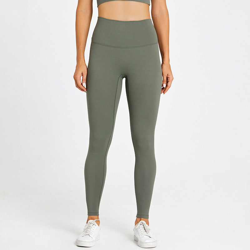 High Rise Long Leggings Pant Matching Set