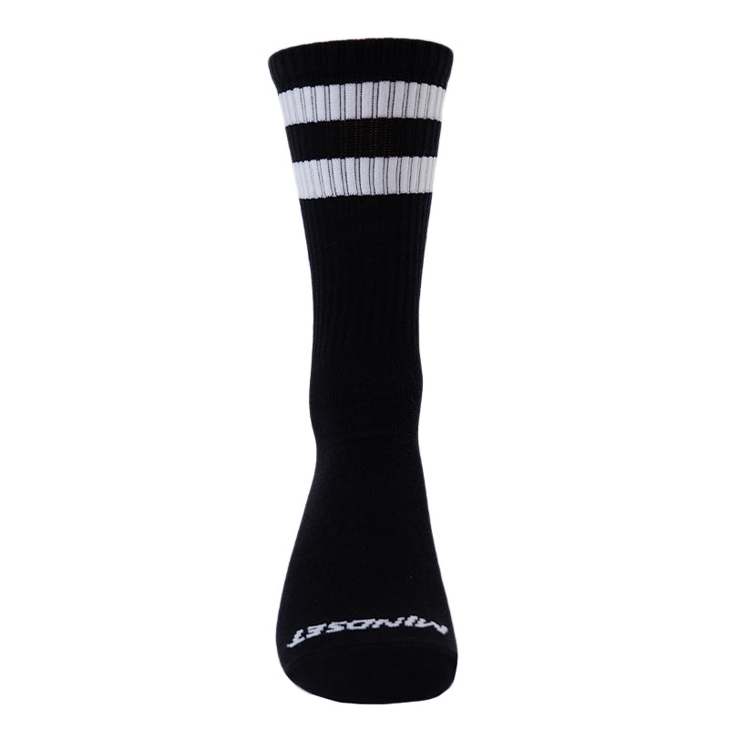 Black Pilates Grip High Socks